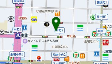 やよい軒 本町通り店の地図画像