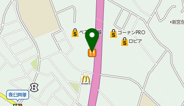やよい軒 新宮店の地図画像