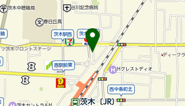 やよい軒 茨木店の地図画像