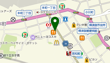 やよい軒 横須賀大滝町店の地図画像