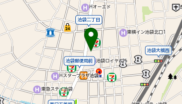 やよい軒 池袋劇場通り店の地図画像