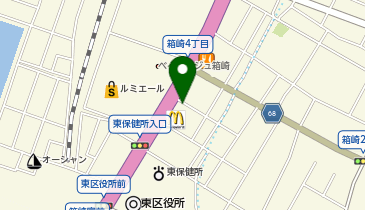 やよい軒 箱崎店の地図画像