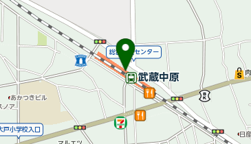 やよい軒 武蔵中原店の地図画像