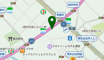 やよい軒 博多祇園店の地図画像