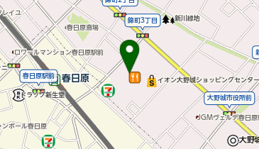 やよい軒 イオン大野城店の地図画像