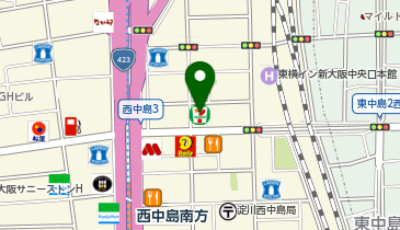 やよい軒 西中島5丁目店の地図画像