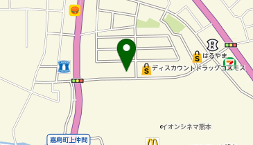 やよい軒 嘉島店の地図画像