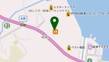 やよい軒 時津店の地図画像