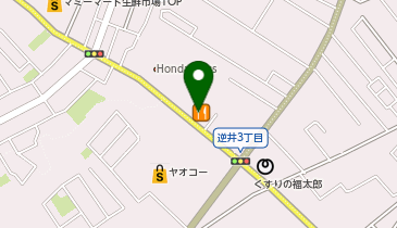 やよい軒 柏増尾台店の地図画像