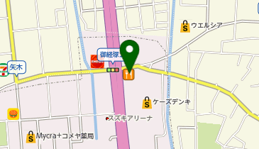 やよい軒 金沢御経塚店の地図画像