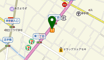 やよい軒 幸手東店の地図画像