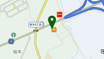 やよい軒 桜木店の地図画像