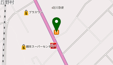 やよい軒 塩尻広丘店の地図画像