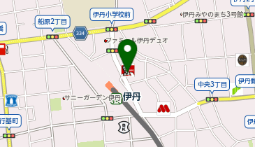 やよい軒 阪急伊丹店の地図画像