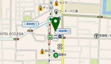 やよい軒 京都二条店の地図画像