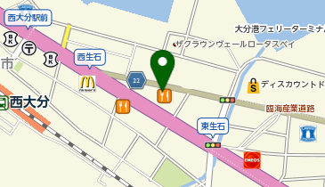 やよい軒 生石店の地図画像