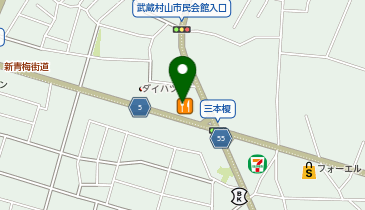 やよい軒 武蔵村山本町店の地図画像