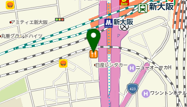 やよい軒 ユニゾイン新大阪店の地図画像