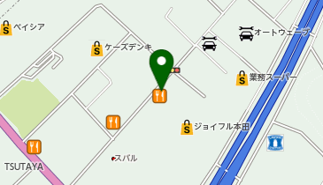 やよい軒 富里店の地図画像