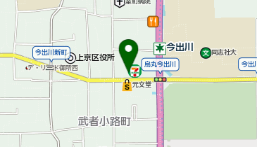 やよい軒 烏丸今出川店の地図画像