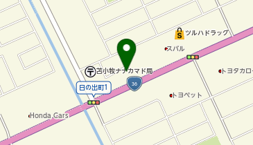 やよい軒 苫小牧明野新町店の地図画像