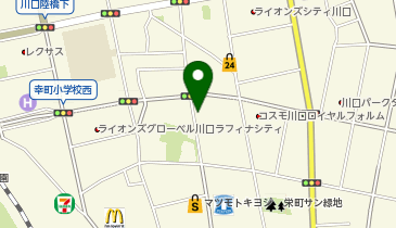 やよい軒 川口店の地図画像