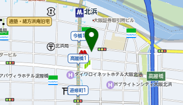 やよい軒 ユニゾイン北浜店の地図画像