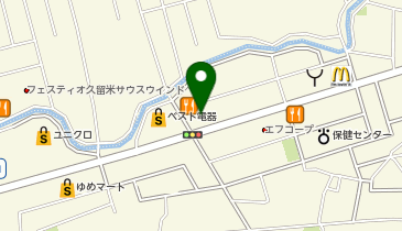 やよい軒 上津店の地図画像