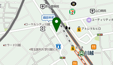 やよい軒 川越西口店の地図画像