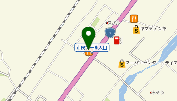やよい軒 下関長府店の地図画像