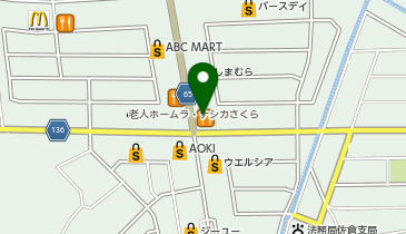 やよい軒 佐倉寺崎店の地図画像