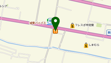やよい軒 甲府和戸店の地図画像