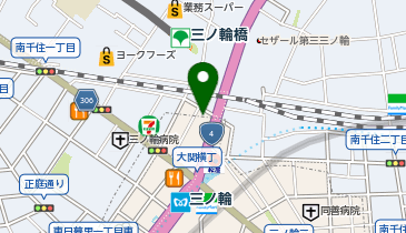 やよい軒 三ノ輪店の地図画像