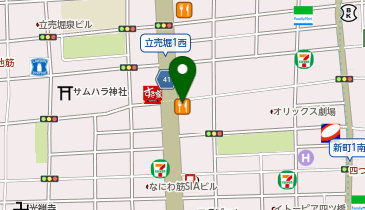 やよい軒 新町店の地図画像