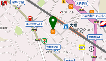 やよい軒 大橋店の地図画像