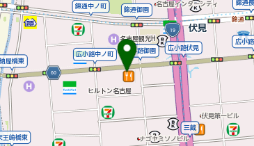 やよい軒 名古屋伏見店の地図画像