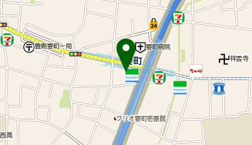 やよい軒 要町店の地図画像
