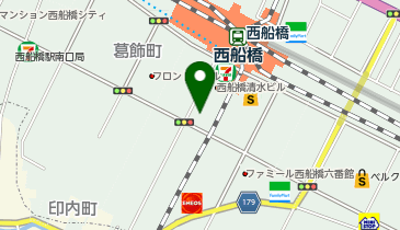 やよい軒 西船橋店の地図画像