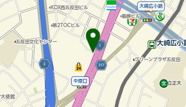 やよい軒 五反田店の地図画像