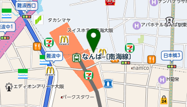 やよい軒 難波中2丁目店の地図画像