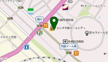 やよい軒 フォレオ大阪ドームシティ店の地図画像