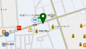 やよい軒 甲府昭和店の地図画像
