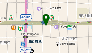 やよい軒 烏丸御池店の地図画像