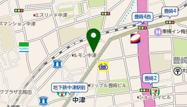 やよい軒 中津店の地図画像