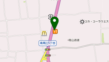 やよい軒 南高江店の地図画像