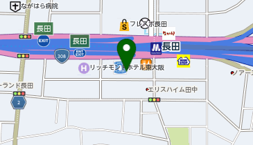 やよい軒 長田店の地図画像