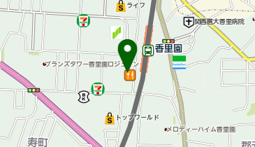 やよい軒 香里園店の地図画像