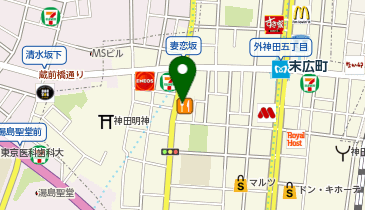 やよい軒外神田3丁目店の地図画像