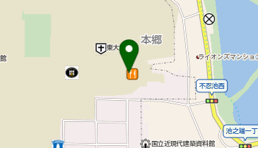 やよい軒 東大病院店の地図画像