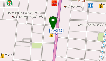 スポーツクラブ&サウナスパ ルネサンス 札幌平岸24の地図画像
